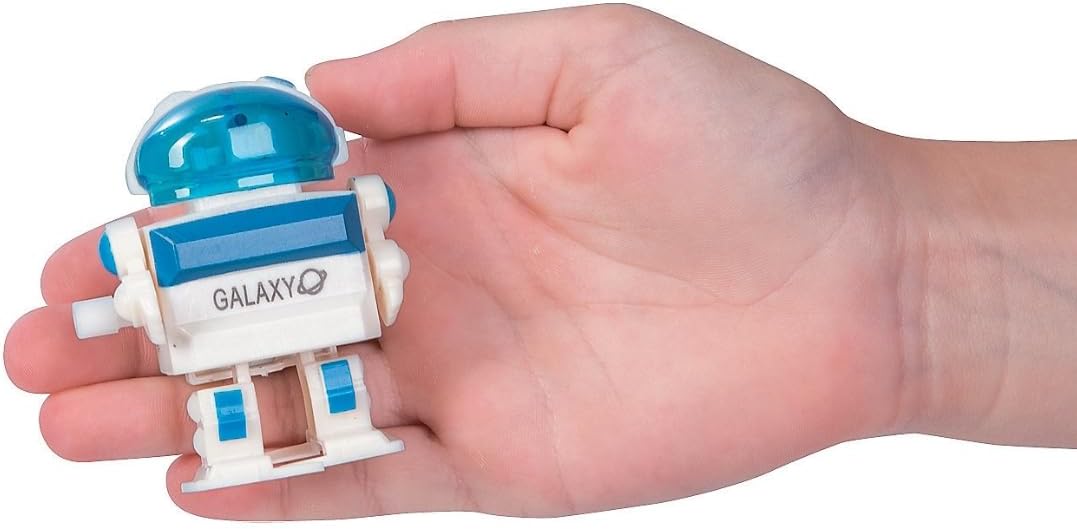 Fun Express Wind-Up Robots (1 Dozen) Party Favors, Party Decorations, Easter Basket Fillers, Stocking Stuffers, Novelty Toys - VBS Vacation Bible School Supplies/Decor