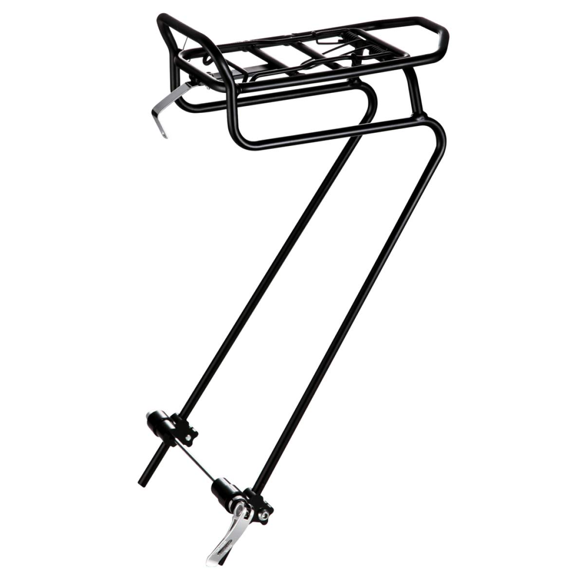 Portapacchi Anteriore Bici Nero Regolabile | In Alluminio Per Ruote 24-28 Pollici | Facile Montaggio - Foto 9