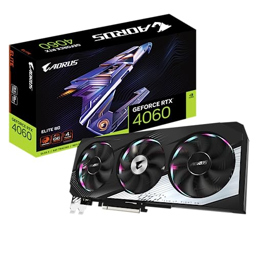 GIGABYTE NVIDIA GeForce RTX4060���� �O���t�B�b�N�{�[�h GDDR6 8GB�y�������K�㗝�X�z GV-N4060AORUS E-8GD