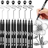 PERFECTO PARA TODOS - Nuestros versátiles bolígrafos ofrecen oportunidades ilimitadas para mejorar su oficio. Ya sea que se trate de dibujar, escribir, trazar, escribir en un diario, hacer álbumes de recortes o cualquier otra cosa, son un compañero esencial