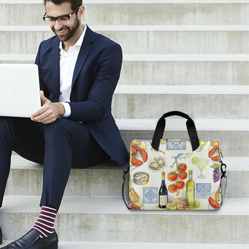 Bolso de almacenamiento para laptop 15.6 pulg con asa y correa miniatura 3