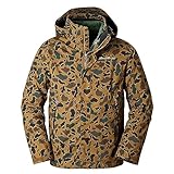 Eddie Bauer Men's Powder Search 2.0 3-In-1 Waterproof Ski Jacket, Antique Bronze, Small