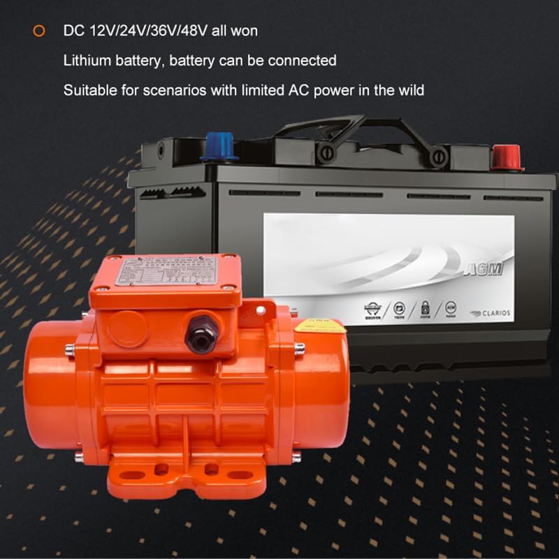 DC 12V 24V Brushless Vibration Motor Strong Power Concrete Vibrator Industrial vibrating Source With Speed Controller - (Speed(RPM): 70W 4300RPM, Voltage(V): 36V)