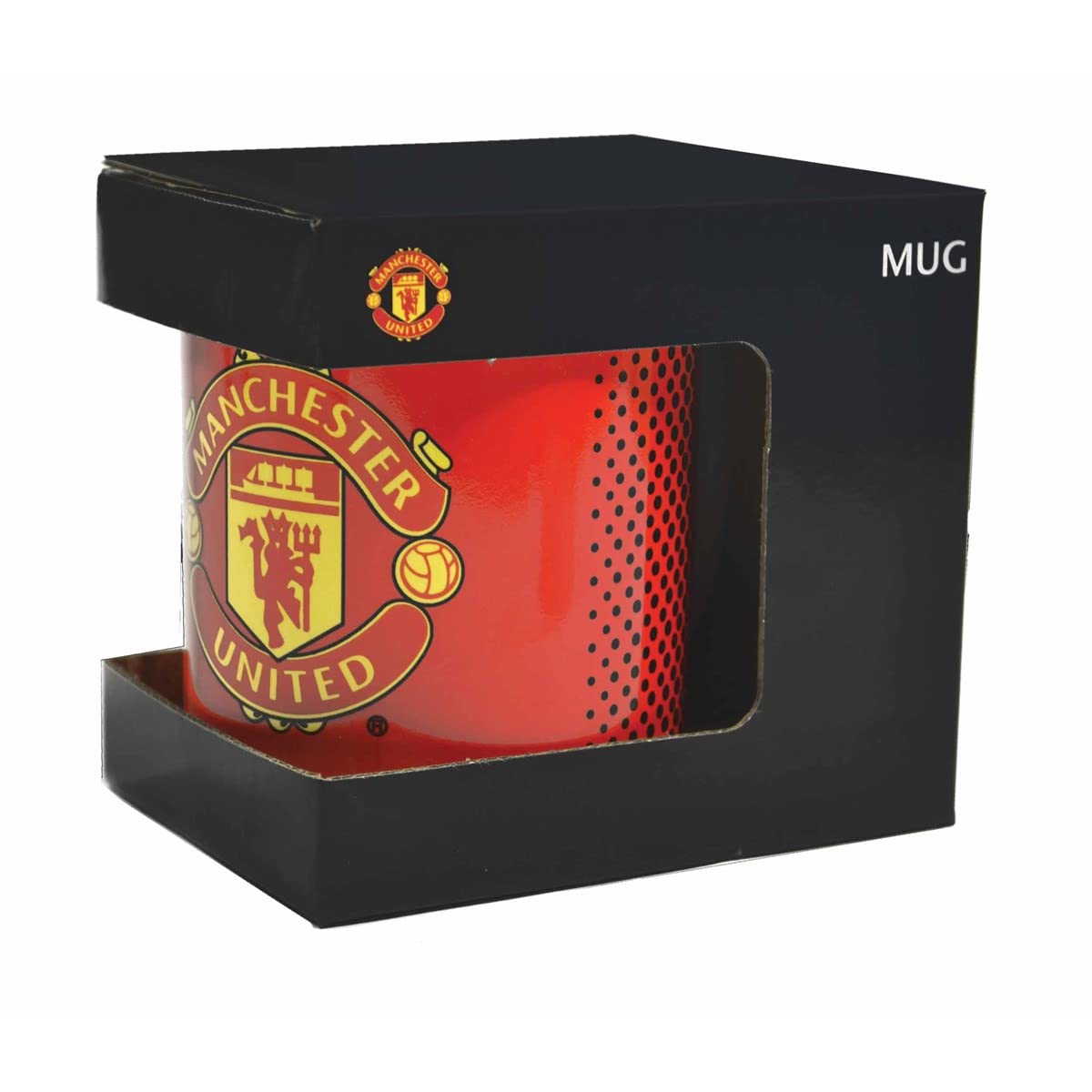 Hy-Pro Taza de cerámica Manchester Utd, MUGMU, 300 ml