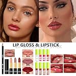 28 Pcs All in One Full Makeup Kit for Women, Makeup Set for Women&Beginner,Eyeshadow, Foundation, Lipsticks, Eyeliner, Mascara, Brow Soap Make Up Gift Set for Women Teen Makeup Kit For Girl - Image 4