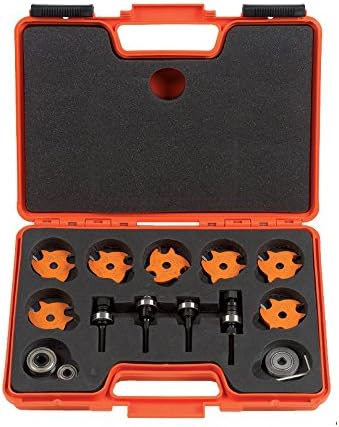 CMT 823.001.11 Slot Cutter Set in Carrying Case, 8mm bore, Carbide-Tipped