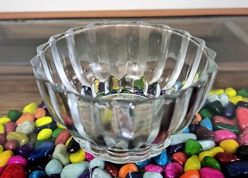 Image of Glassbunny Glass Serving Bowls, Multipurpose Bowls for Ice Cream, Dessert, Fruit, Sweets, Dry Fruits, Cereals, Glass Katori for Kitchen, Restaurant, Home Decor, Showpieces - Pack of 6 Piece, 150ML
