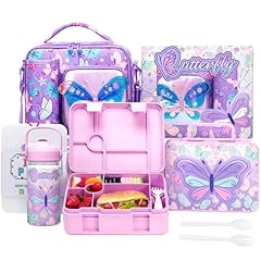 5PCS Purple Butterfly