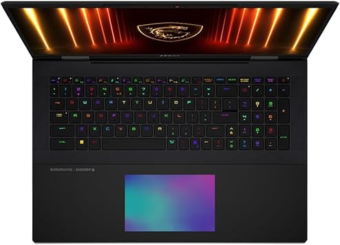 MSI Titan 18 HX AI A2XWJG 18 UHD+ Mini LED 120Hz, Gaming Laptop Computer - Core Black, Intel Core Ultra 9 285HX 2.1GHz; NVIDIA GeForce RXT 5090 GPU 24GB GDDR7; 64GB DDR5 RAM; 2 x 2TB NVMe SSD