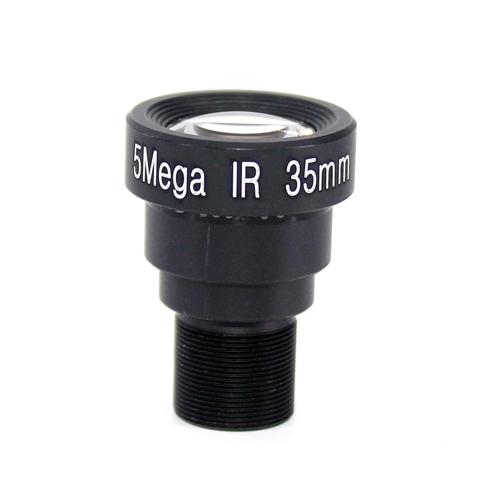 HD 5MP M12 CCTV-Kameraobjektiv mit Langer Brennweite, 50 Mm, 5 Megapixel-Objektiv für Analoge AHD-IP-Überwachungskamera