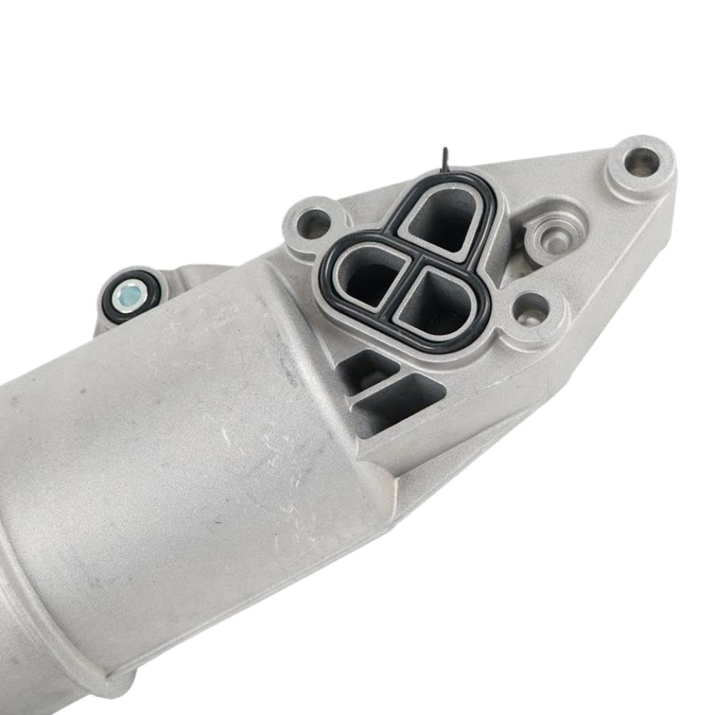 Alloggiamento del filtro dell'olio motore in alluminio con filtro compatibile con A4 A5 S5 A6 A7 A8 Q7 Q5 2.4 2.8 3.0 TSI 06E115405K 06E115405C