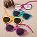 Fashioncraft Fun Sunglass Luggage Tags - Set of 4 Sunglasses (1)