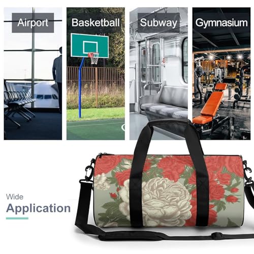 Sac de voyage roses rouges blanches pour vos week-ends et rando