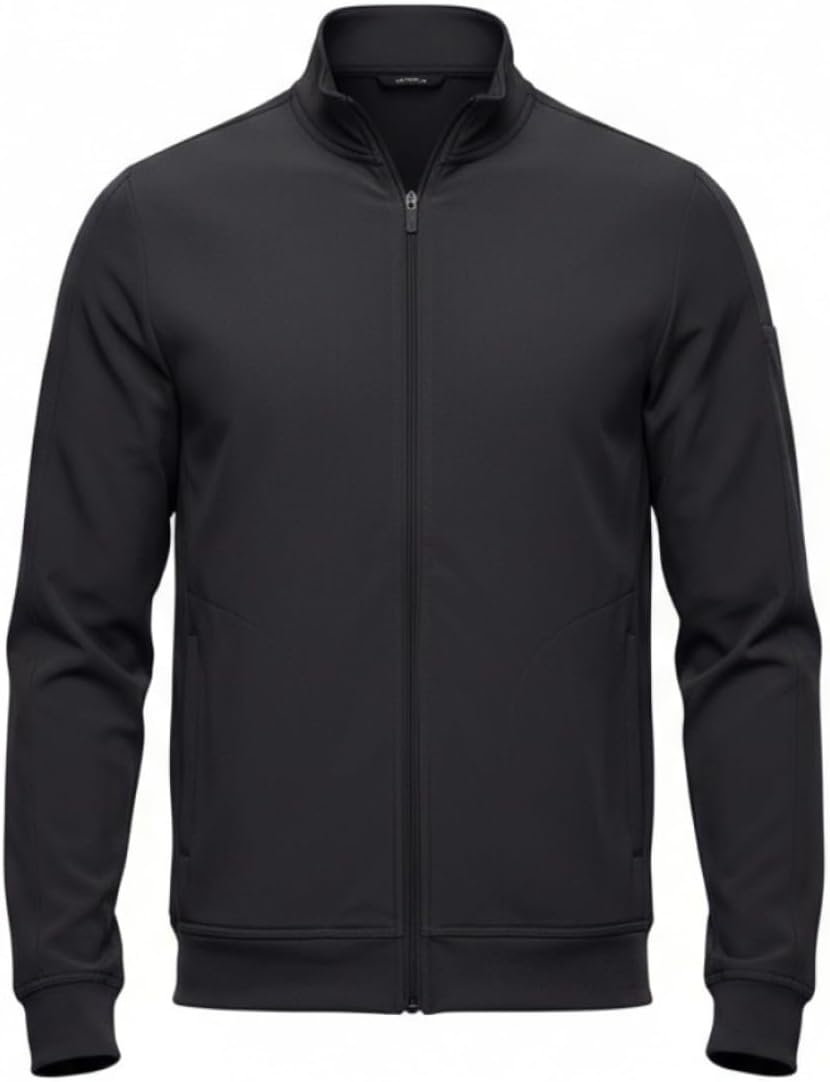 Natural Uniforms Mens Cool Stretch Zip Up Scrub Jacket