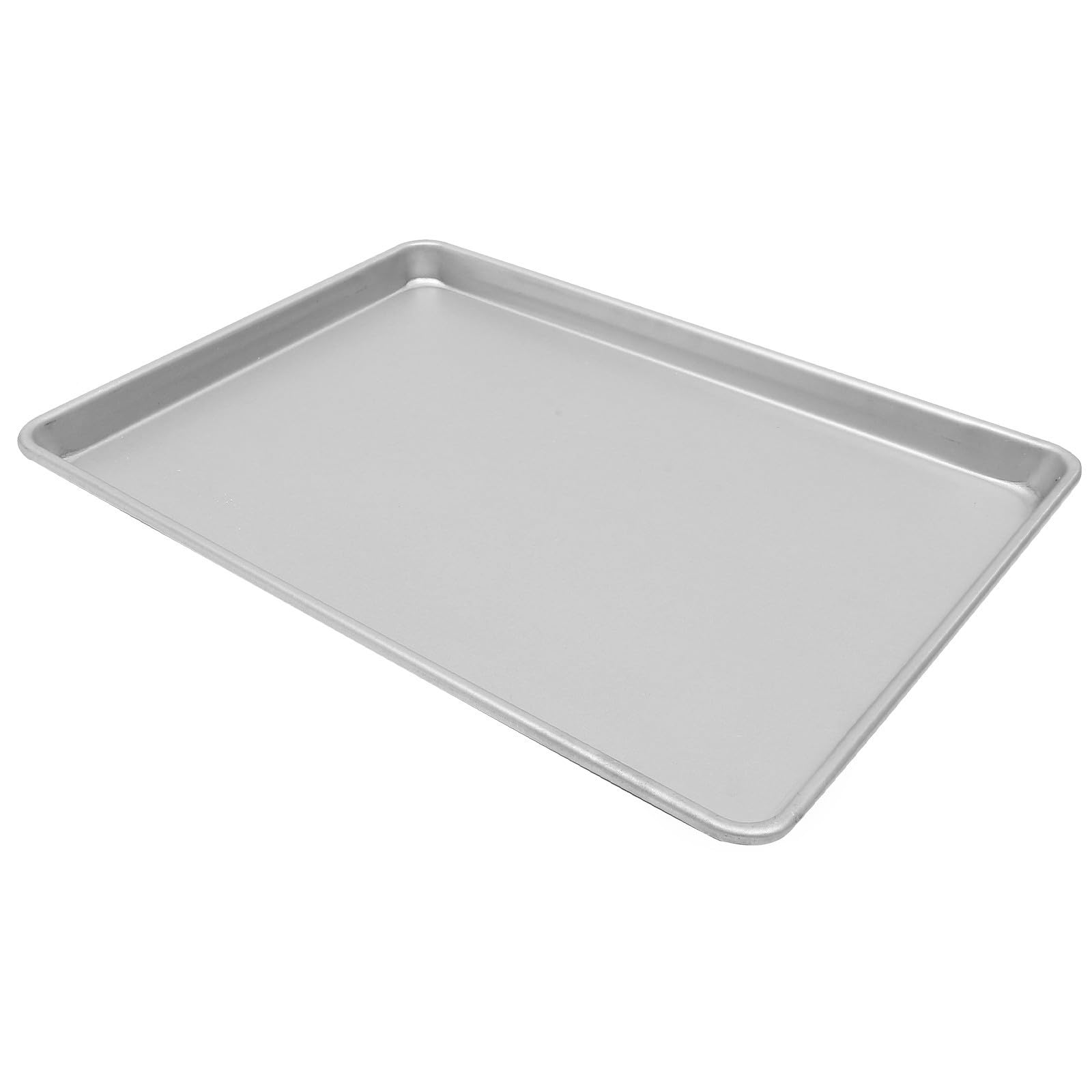Plaque Surface Lisse Argenté en Alliage D'aluminium à Pâtisserie Rectangulaire Résistance Température et Répartition Homogène Chaleur pour Cuisson et Rôtissage