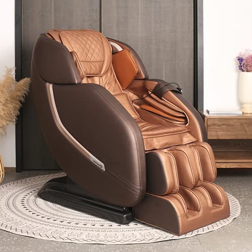 Real Relax Massage Chair, Full Body Zero Gravity Shiatsu Robots Hands Sl-Track Massage Recliner With Body Scan Heat, Ps3000 Brown #TOP1
