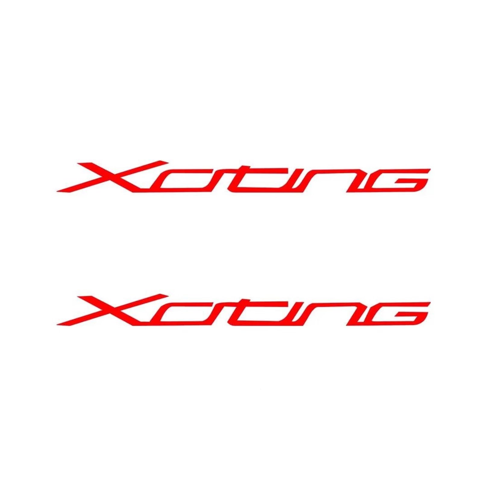Decoration for Kymco Xciting 400 400S S400 VS400 400i 500 500i 300 250i 250 I Glow Stickers Waterproof Reflection Decals Decoration(Red)