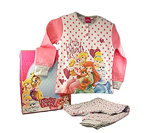 PLANETEX - Pijama - para niña Rosa Rosa
