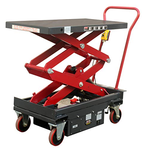 Pake Handling Tools Electric Double Scissor Lift Table – Functional Heavy Duty Work