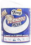 Celulosa virgen Foxy 1460155 - Tornado Azul - La bobina de 3 capas multiusos, Decorado - 1 rollo