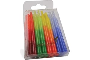 Papyrus Birthday Candles | Ombré Set of 24 | Unleash the Shimmering Hues