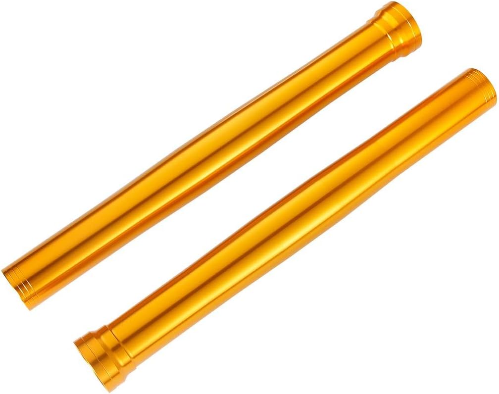 LANBAO Motorcycle Front Fork Outer Tubes For Yamaha YZF R1 2015-2021 YZF-R6 2017-2020 505mm 2CR-23136-10-00 Fork Pipe Suspension Gold
