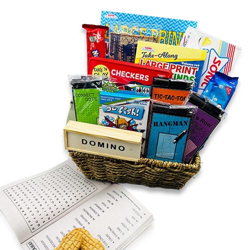 Family Fun & Games Gift Basket