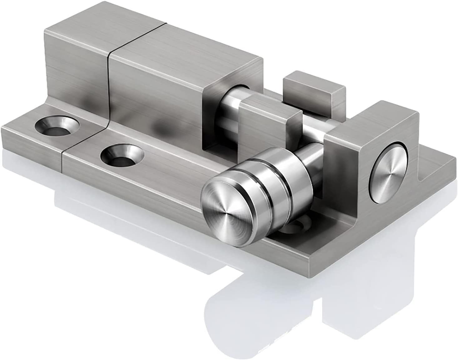 Kuayeocf Onecolor Latch， Barrel Bolt Latch，Slide Latch ，Latch，Bolt Lock Gate Bolt Thickened Aluminum Alloy Upgraded Lock, Stainless Steel Core