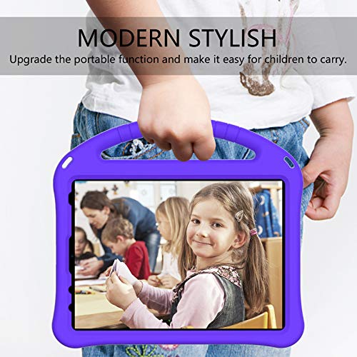 Coque iPad légère antichoc violette : protection intégrale optimale A19
