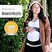 BABYGO® 4 in 1 Pregnancy Support Belt Maternity & Postpartum Band - Relieve Back, Pelvic, Hip Pain, SPD & PGP >> inc 40 Page Pregnancy Book for Birth Preparation, Labor & Recovery M Black