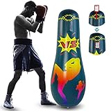 saco boxeo suelo segunda mano ?Saco de boxeo para adultos? Este saco de boxeo tiene 63 pulgadas de alto, adecuado para la mayoría de los adultos, lo suficientemente resistente como para manejar sus golpes y patadas más duras mientras quema calorías y mejora la coordinación y la flexibilidad.