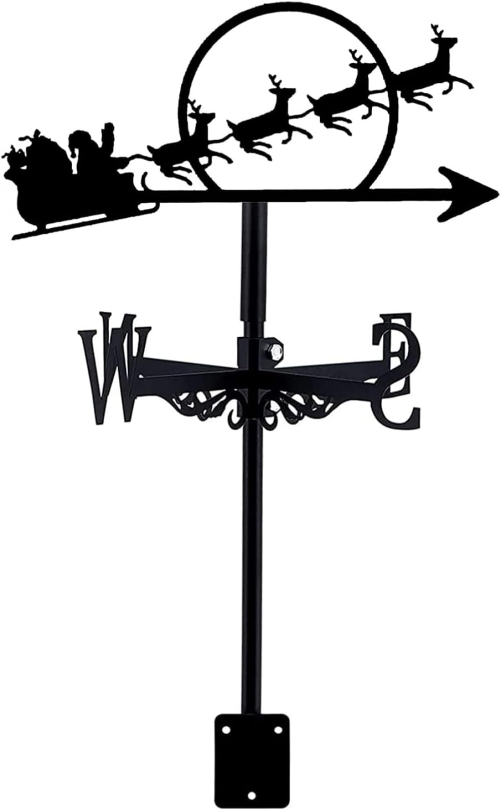 TAXXII Weather Vane Wind Metal Garden weathervane Direction Indicator Kit for Outdoor Lawn Windmill