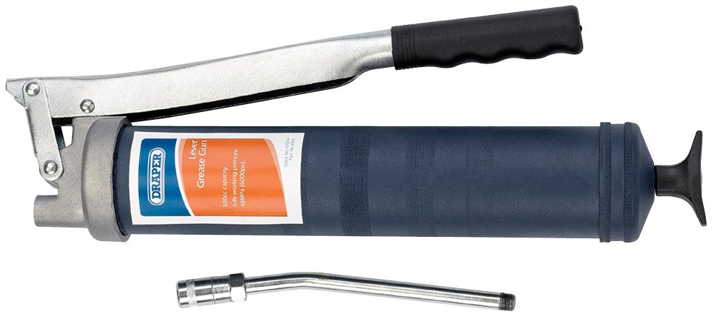 Draper 47814 Lever Pattern Grease Gun, 500CC, Not_applicable