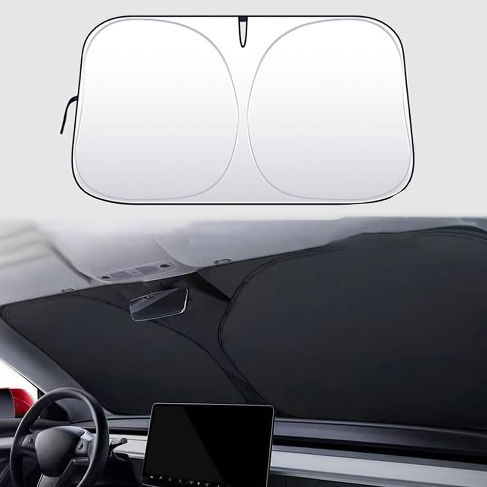 Parasol para Parabrisas de Coche, para Seat Ibiza 2017-2023 2024 Protector de Parabrisas de Coche con Protección UV Accesorios Interior,A