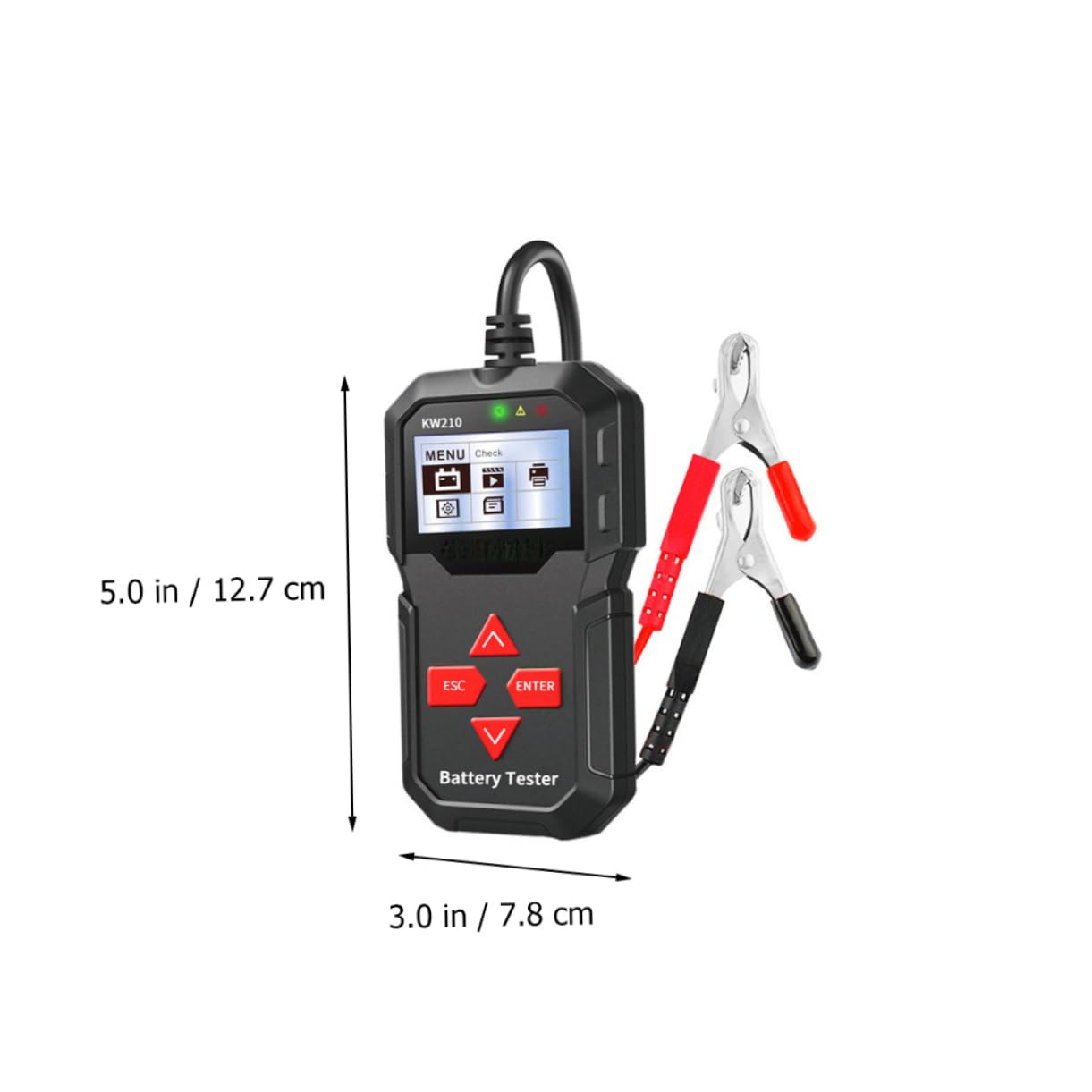 Battery Testing Tool Car Battery Diagnostic Tool Voltage Tester for Auto