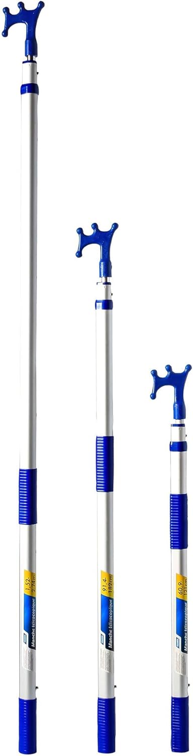 Camco Telescoping Handle with Boat Hook, 3' - 6'