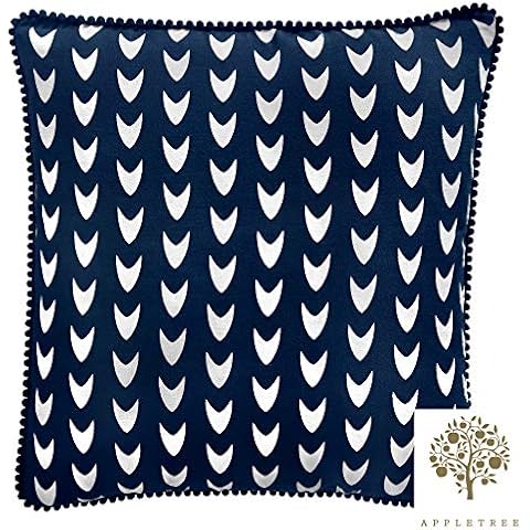 Appletree Dari Navy Cotton Cushion 43x43cm Cover