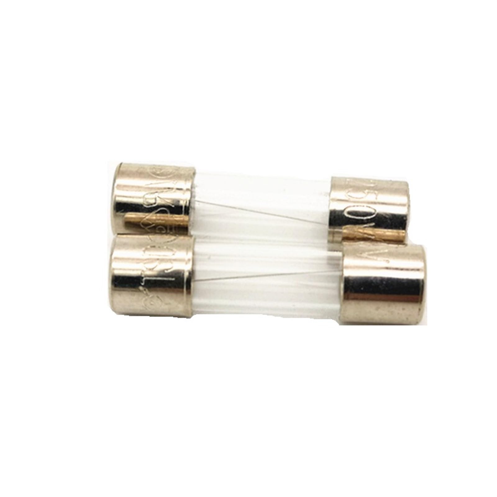 (100 sztuk/zestaw) T1A 250V wolnostojące szklane bezpiecznik rurkowy 5 x 20 mm, 1 A.