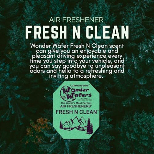 Image of Wonder Wafers 250 Count Unwrapped Automobile Professional Use Air Fresheners Car and Truck Detail (Fresh and Clean)