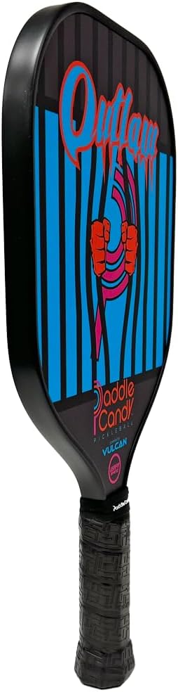 Vulcan Freakshow Pickleball Paddle | Hybrid Performance | Polypropylene Core - Carbon Fiber Surface | USAP Approved | Outlaw