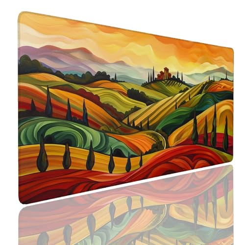 Tapis de souris gaming XL 800x400x4mm imperméable en caoutchouc