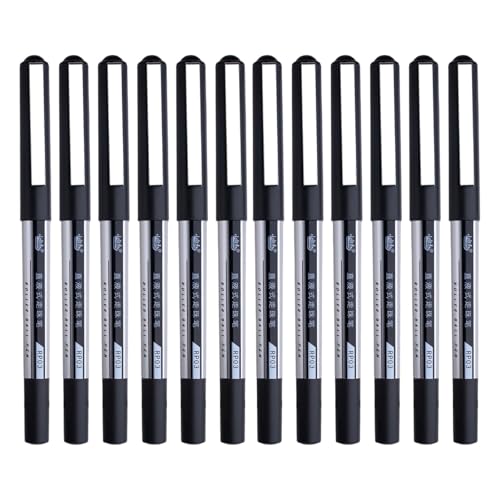 Set de 12 bolígrafos gel 0.5mm secado rápido