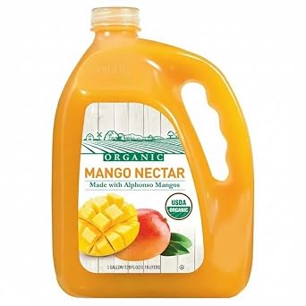 Juice Alphonso Mango Nectar, 128 fl oz Pack of 1 , This delicious mango nectar is made with real alphonso mangos from concentrate specially selected for their sweet juicy flavor. The result is a juice like no other.