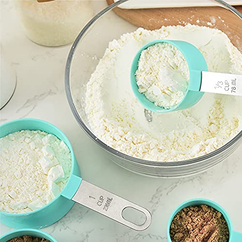image for SoSickWithIt Measuring Cups and Spoons Set, 8 Pieces Measuring Cups an