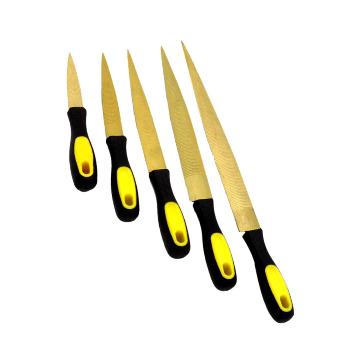 Homoyoyo 5piezas Limas De Madera Para Tallado De Carpintería Limas Para De Bricolaje