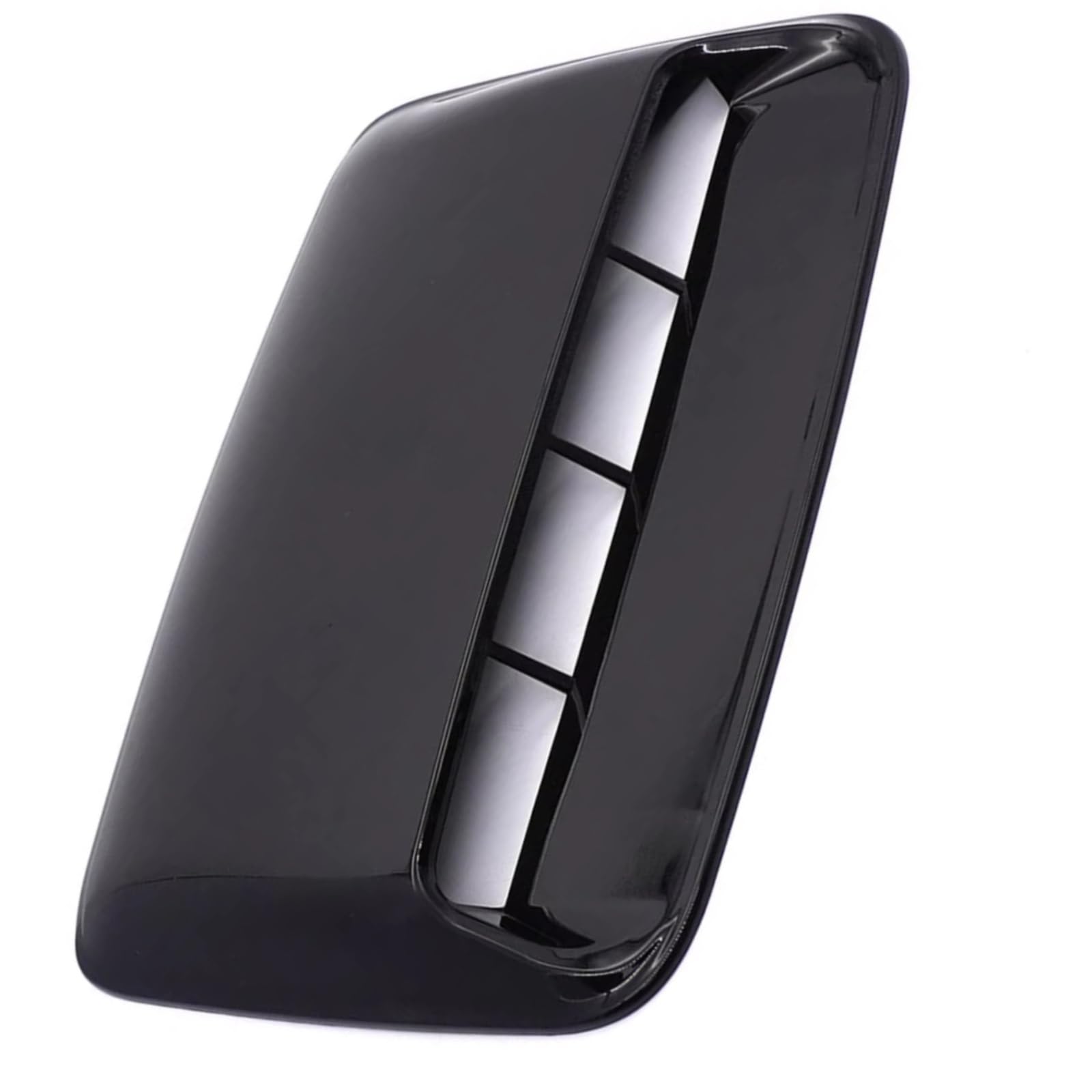 Prese d'Aria Cofano auto Sfiato Del Cofano Motore Decorativo Per Auto Tuning Adesivo Per Coperchio Di Aspirazione Del Flusso D'aria Scoop Grille Intet Trim(Black 1)