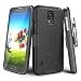 Galaxy S5 Case, TILL [Thin Design] Holster Locking Belt Swivel Clip Non-slip Texture Hard Shell [Built-In Kickstand] Combo Case Defender Cover For Samsung Galaxy S5 S V I9600 GS5 2014 Release [Black]