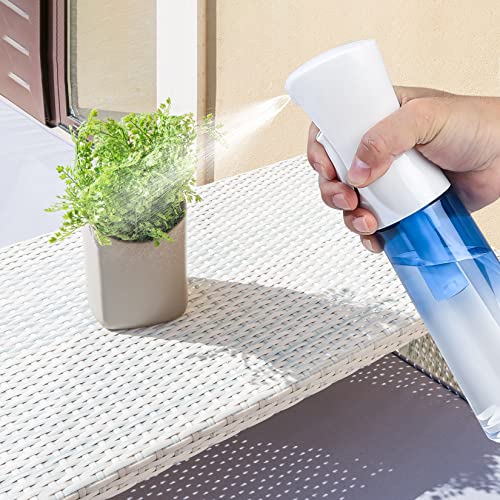 Foto von HAOCHEN 2 Stk Sprühflaschen Haar, 300ml Wasserspray Bottles, Kontinuierliche Wasserzerstäuber Blumensprüher, Wasserflaschens, Wasser Sprüher für Haar Friseurbedarf, Pflanzen, Garten - Farbverlauf