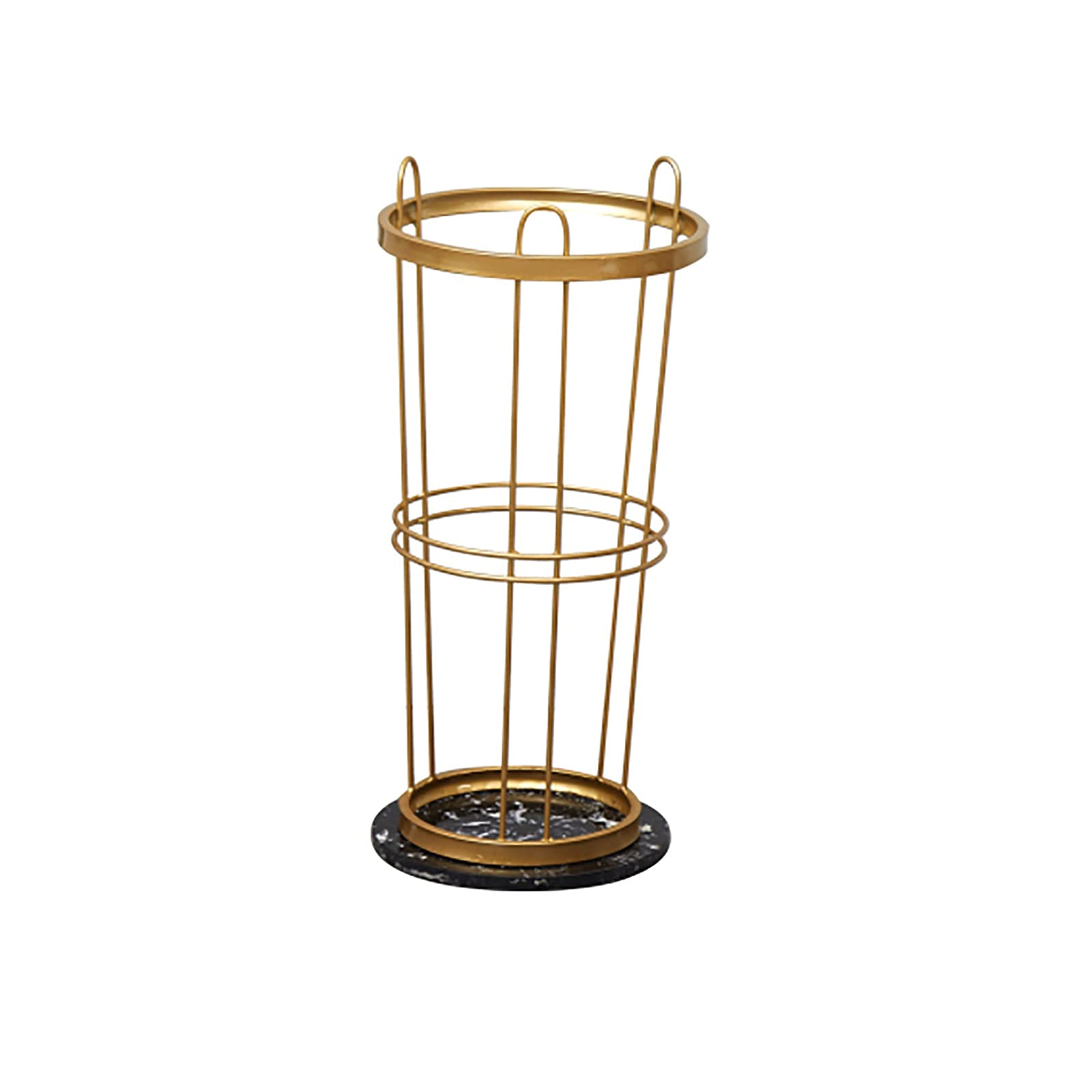 Gonmdopy Style2 Umbrella Stand, Household Umbrella Stand, Metal Umbrella With Drip Tray And 4 Small Metal Hooks