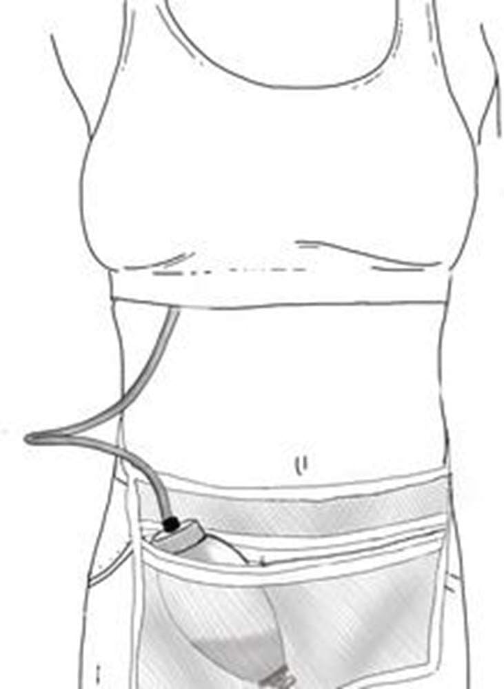 TRS Breast Cancer Mastectomy Drain Bulb Pouch Holder 1 for Shower 1 for Day/Bedtime Plus Compression Socks : Health & Household